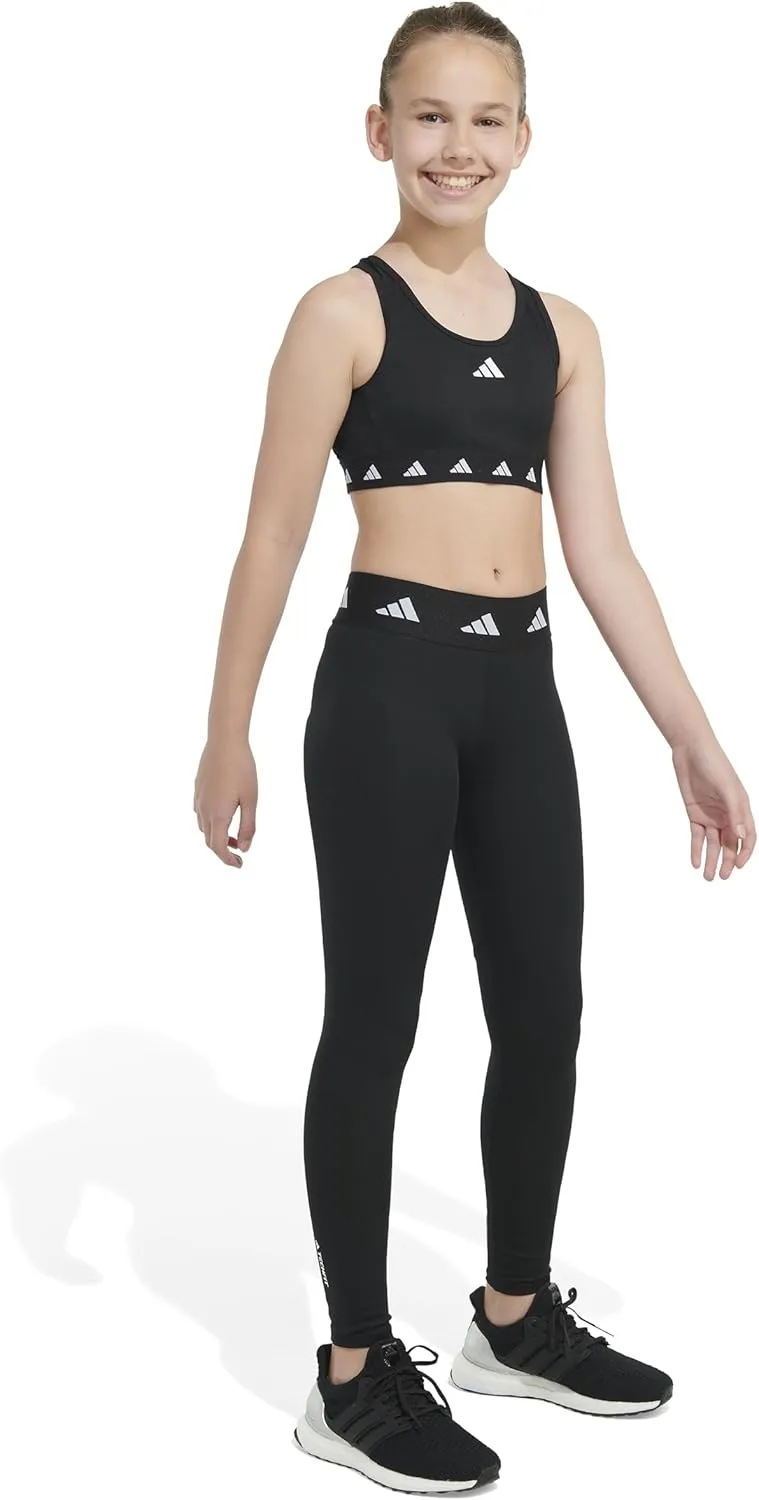 adidas Girls' Aeroready Techfit Tights Leggings