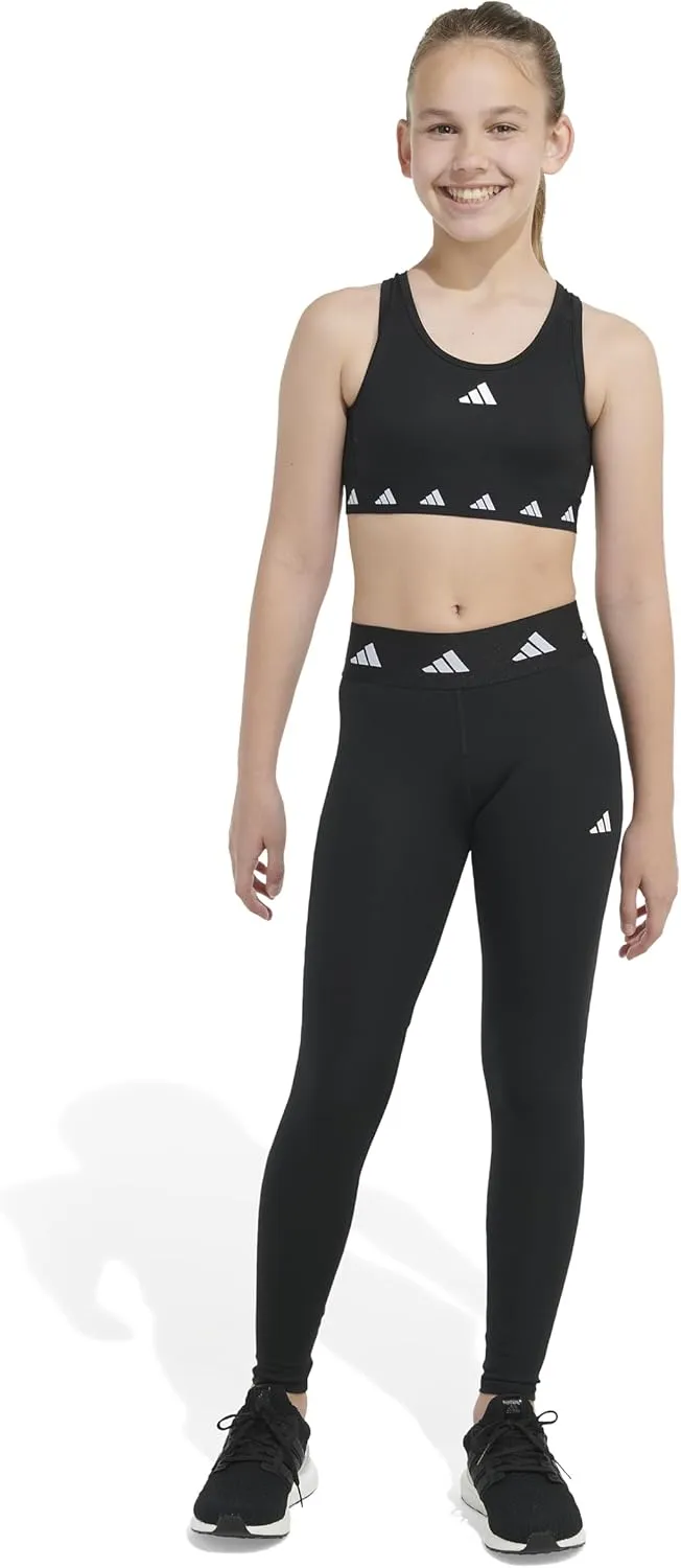adidas Girls' Aeroready Techfit Tights Leggings