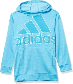adidas Girls' Hooded Fleece Tunic Pullover Sweatshirt