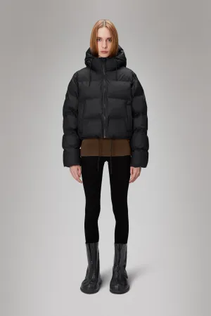 Alta Short Puffer Jacket - Black