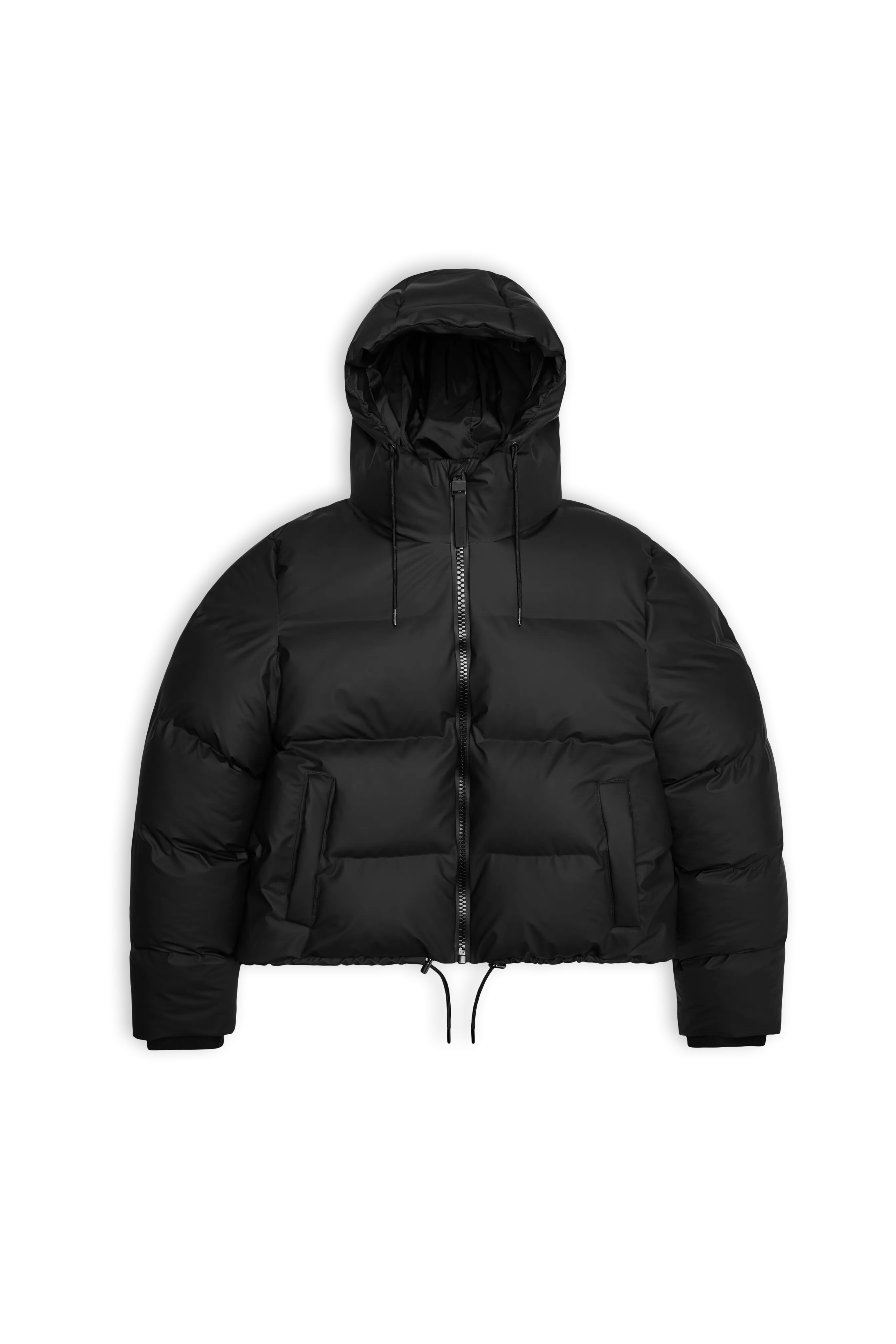 Alta Short Puffer Jacket - Black