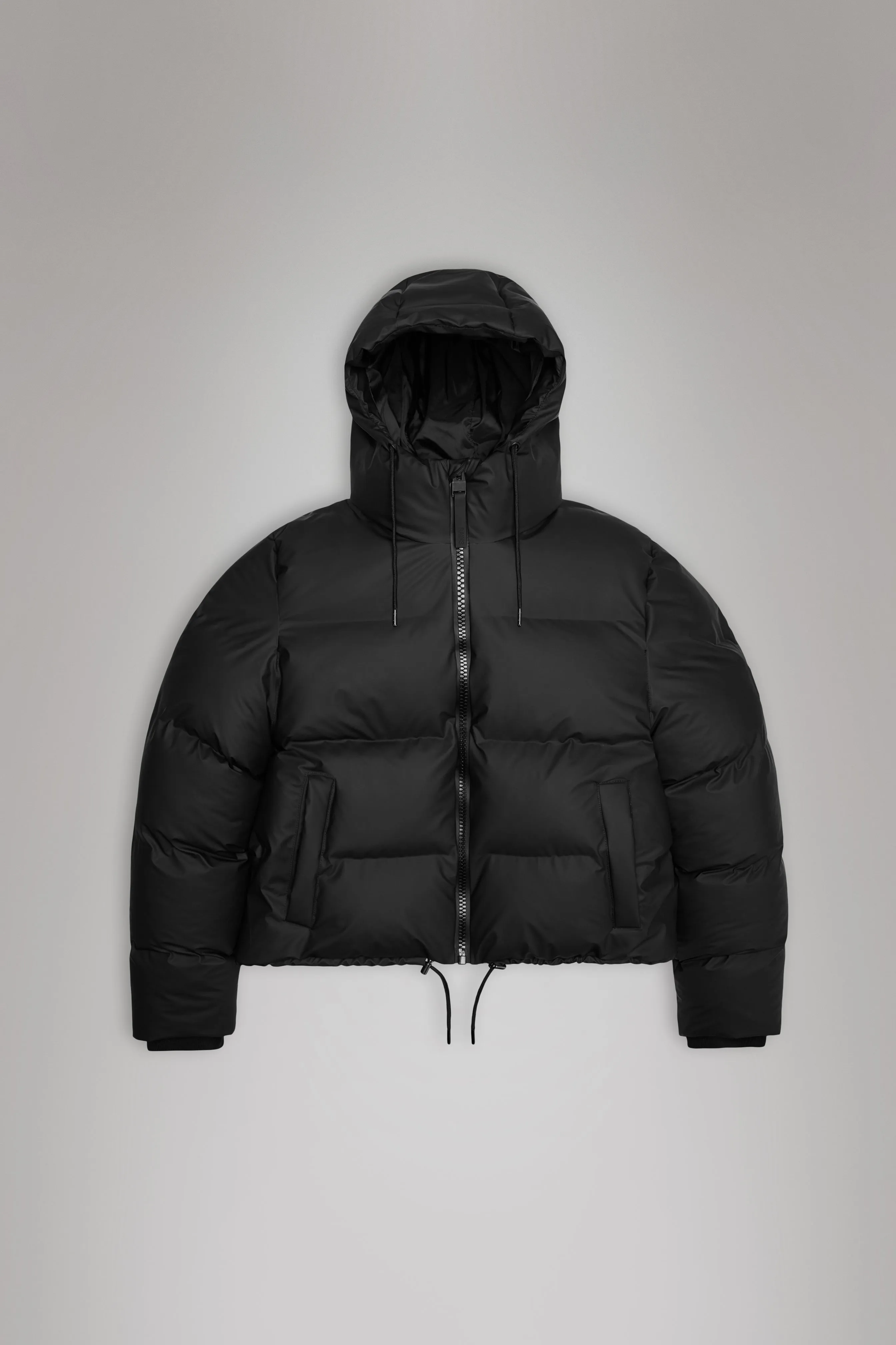 Alta Short Puffer Jacket - Black
