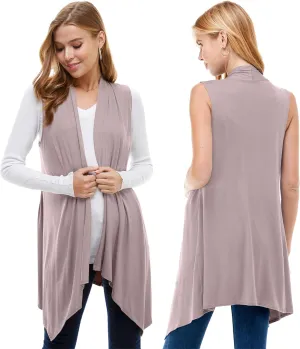 Azules Sleeveless Cardigan Vest for Women- Stylish Casual Womens Cardigans for Every Occasion