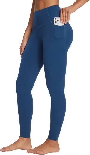 baleaf Freeleaf Women's 7/8 Yoga Leggings with Pockets, High Waisted 27" Workout Lounge Leggings Cozy Soft Athletic Pants