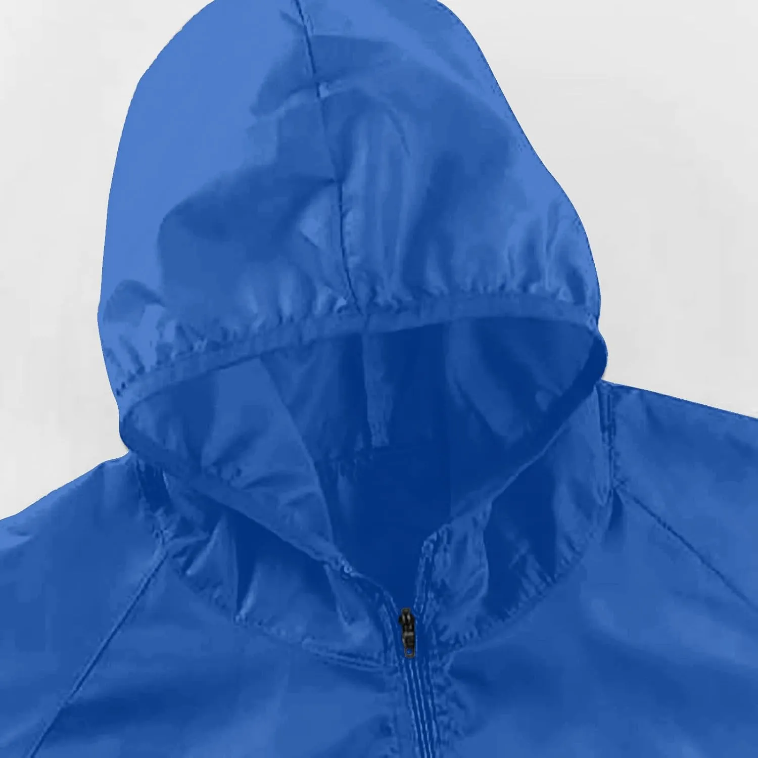Binmer Womens Mens Sun Protection Hoodie Jacket Full Zip Long Sleeve Swim Beach Cover Up Lightweight Hiking Fishing Clothes