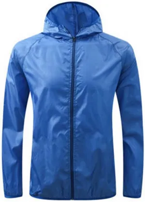 Binmer Womens Mens Sun Protection Hoodie Jacket Full Zip Long Sleeve Swim Beach Cover Up Lightweight Hiking Fishing Clothes