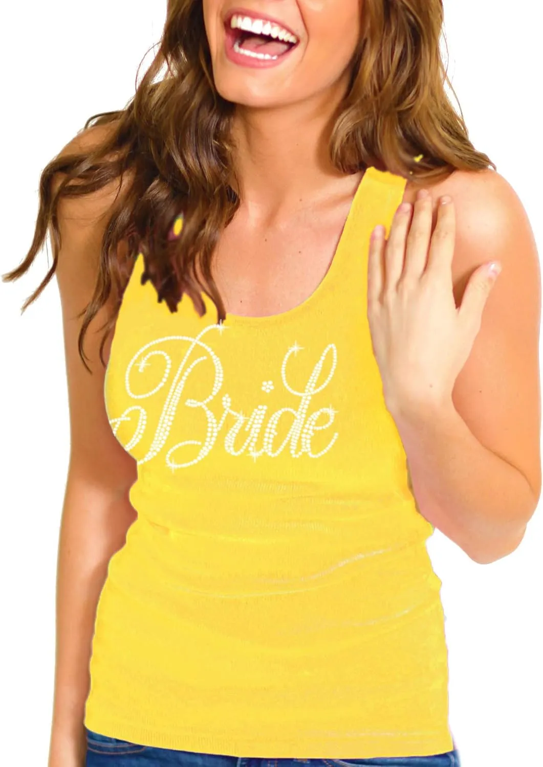 Bride & Bridal Tank Tops - Bridesmaid Maid of Honor Bachelorette Party Entourage Shirts