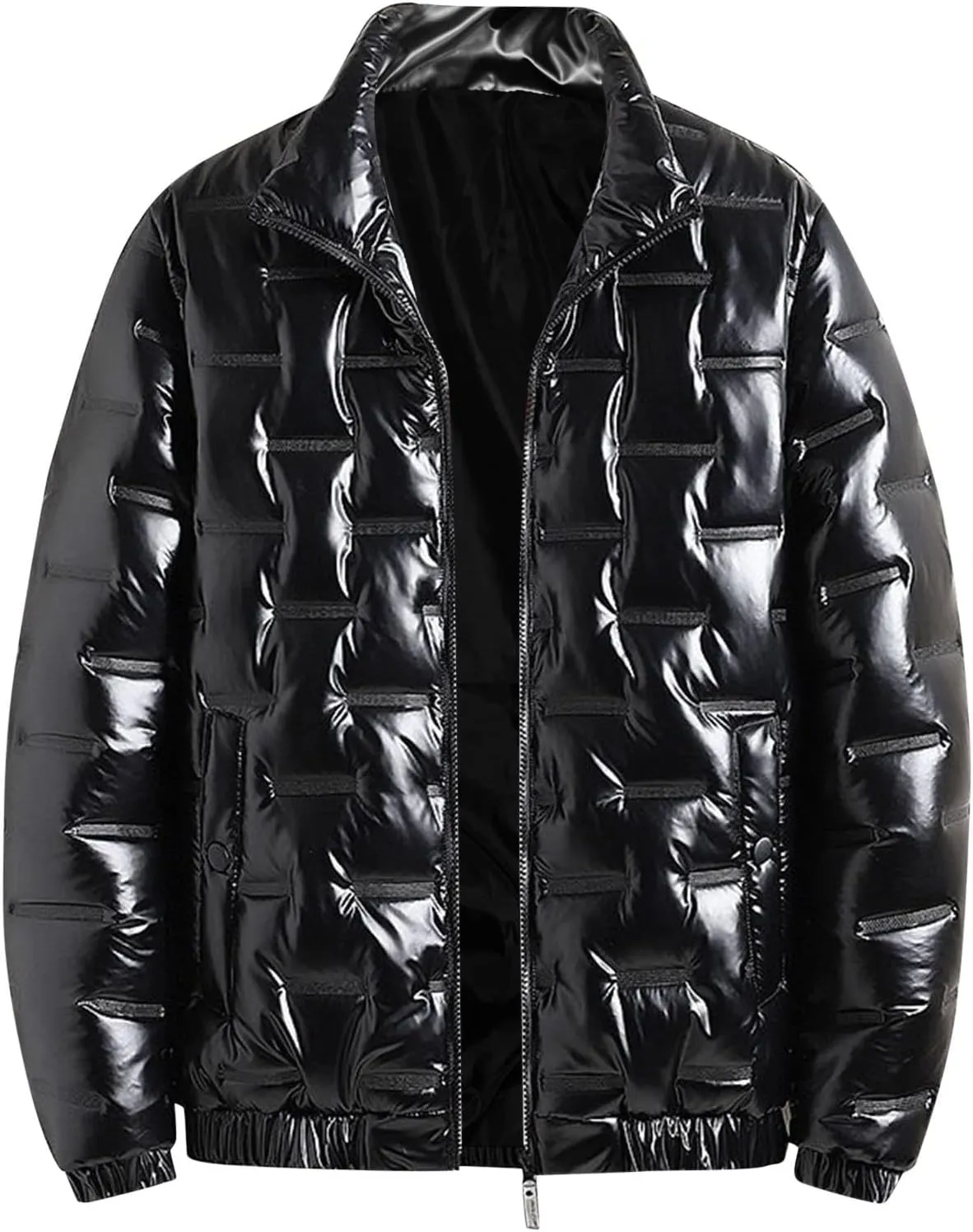 Bubble Coat Men Puffer Winter Thickened Coat Cotton Padded Jacket Fashion Autumn And Winter Short Windproof Cotton Jacket