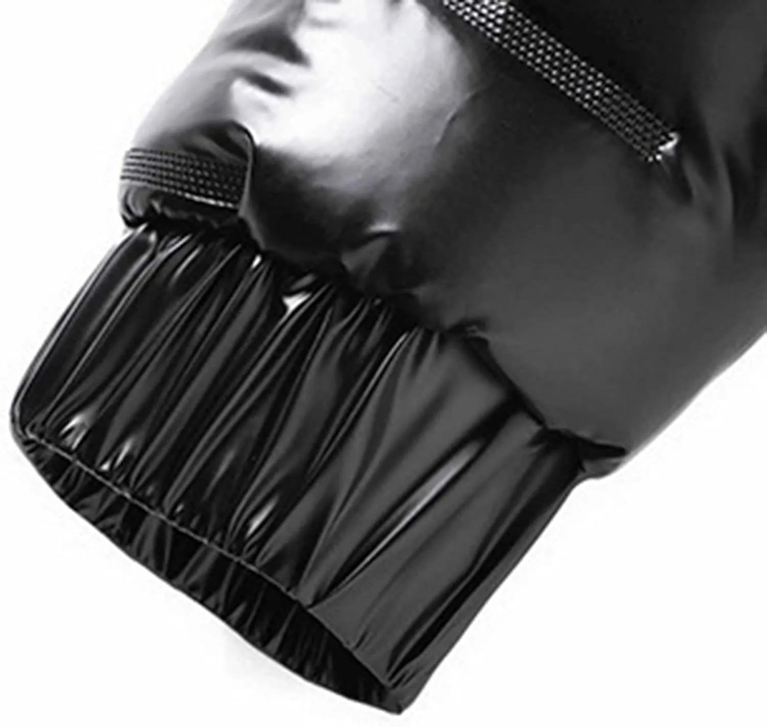 Bubble Jacket For Men Black Thickened Coat Cotton Padded Jacket Fashion Autumn And Winter Hooded Short Windproof Cotton Coat