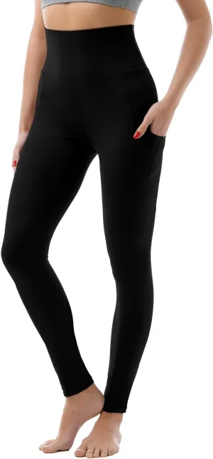 CADITEX Leggings with Pockets for Women - Women Leggings High Waisted Buttery Soft Gym Yoga Pants for Workout Athletic