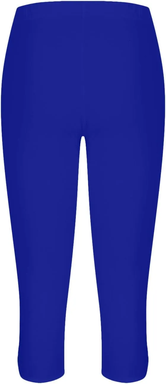 Capri Leggings for Women High Waisted Leggings Casual Knee Length Capri Pants Dressy Trendy Comfy Cut Out Yoga Ladies Trouser