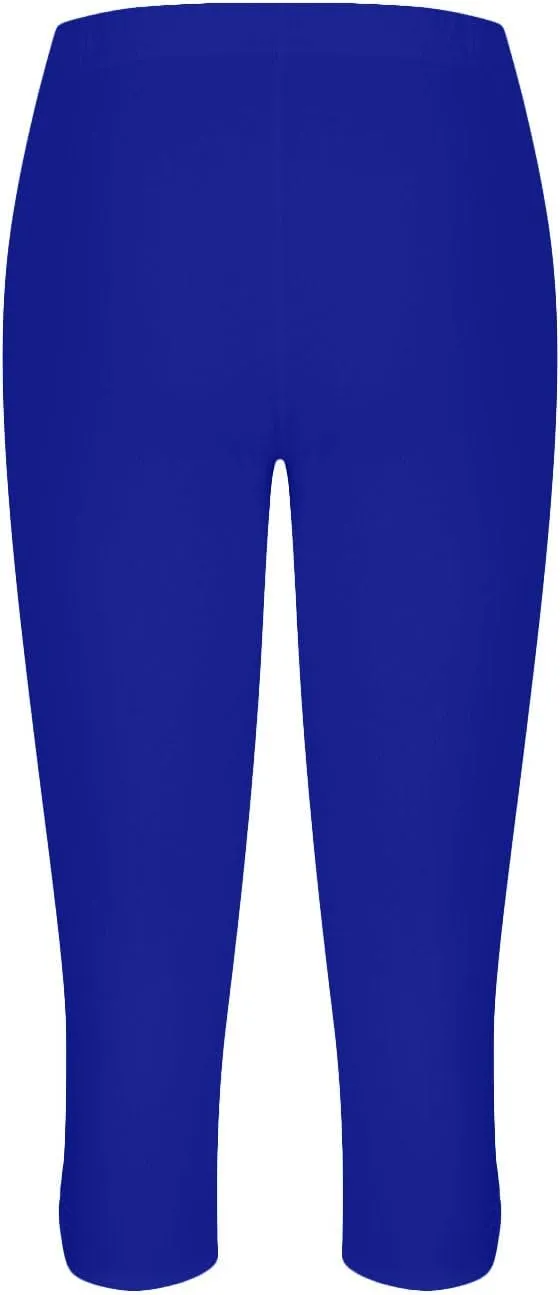 Capri Leggings for Women Tummy Control High Waisted Yoga Pants Non See Through Workout Athletic Running Leggings