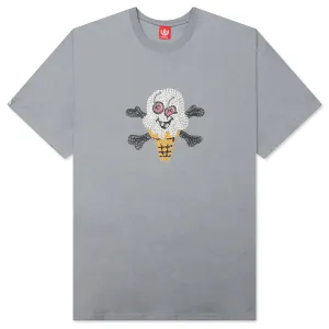 Cherry Face S/S Knit - Quarry