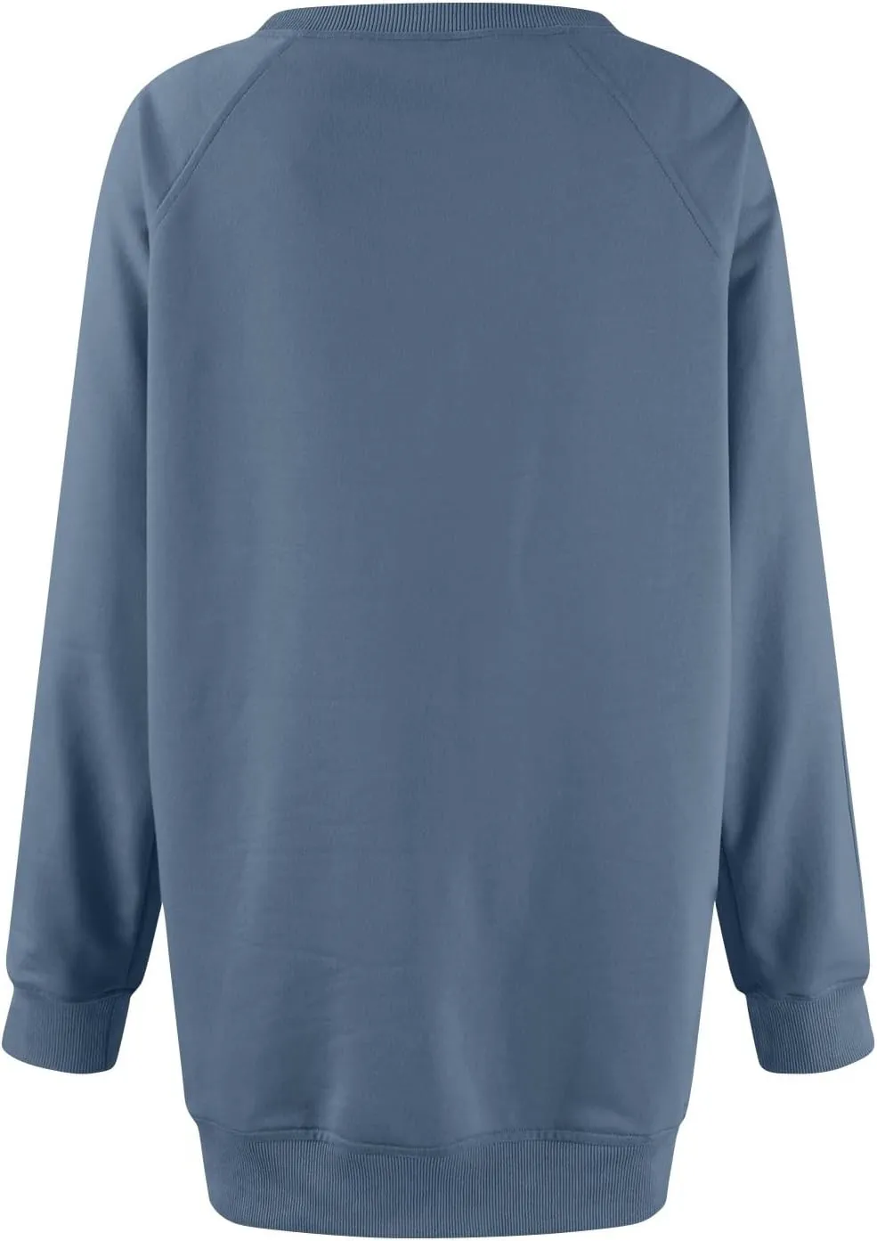 Crewneck Sweatshirts Women Side Slit Oversized Fall Sweatshirt Long Sleeve Tunic Pullover Shirts Y2k Hoodie Sweater