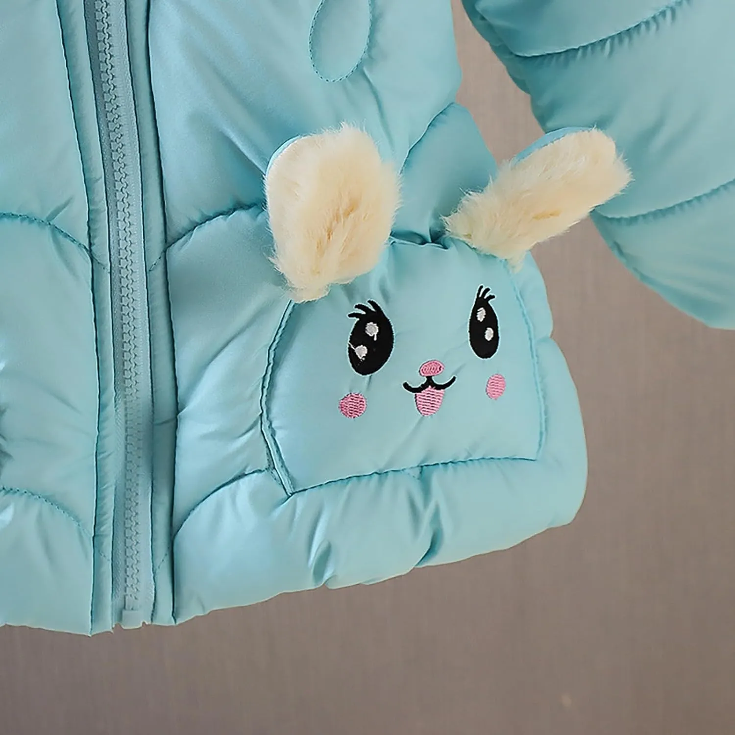 Cute Hoodies Coat Children's Thickened Quality Cotton Cotton Padded Winter Cotton Padded Clothes For Boys And Girls