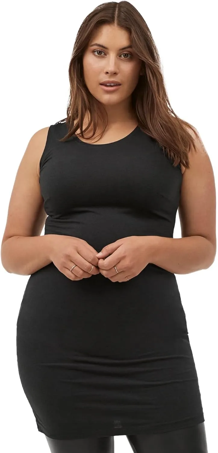 ellos Plus Size Long Sleeveless Tank