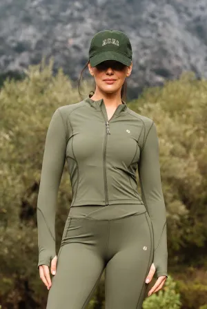 Encompass Full Zip - Deep Sage