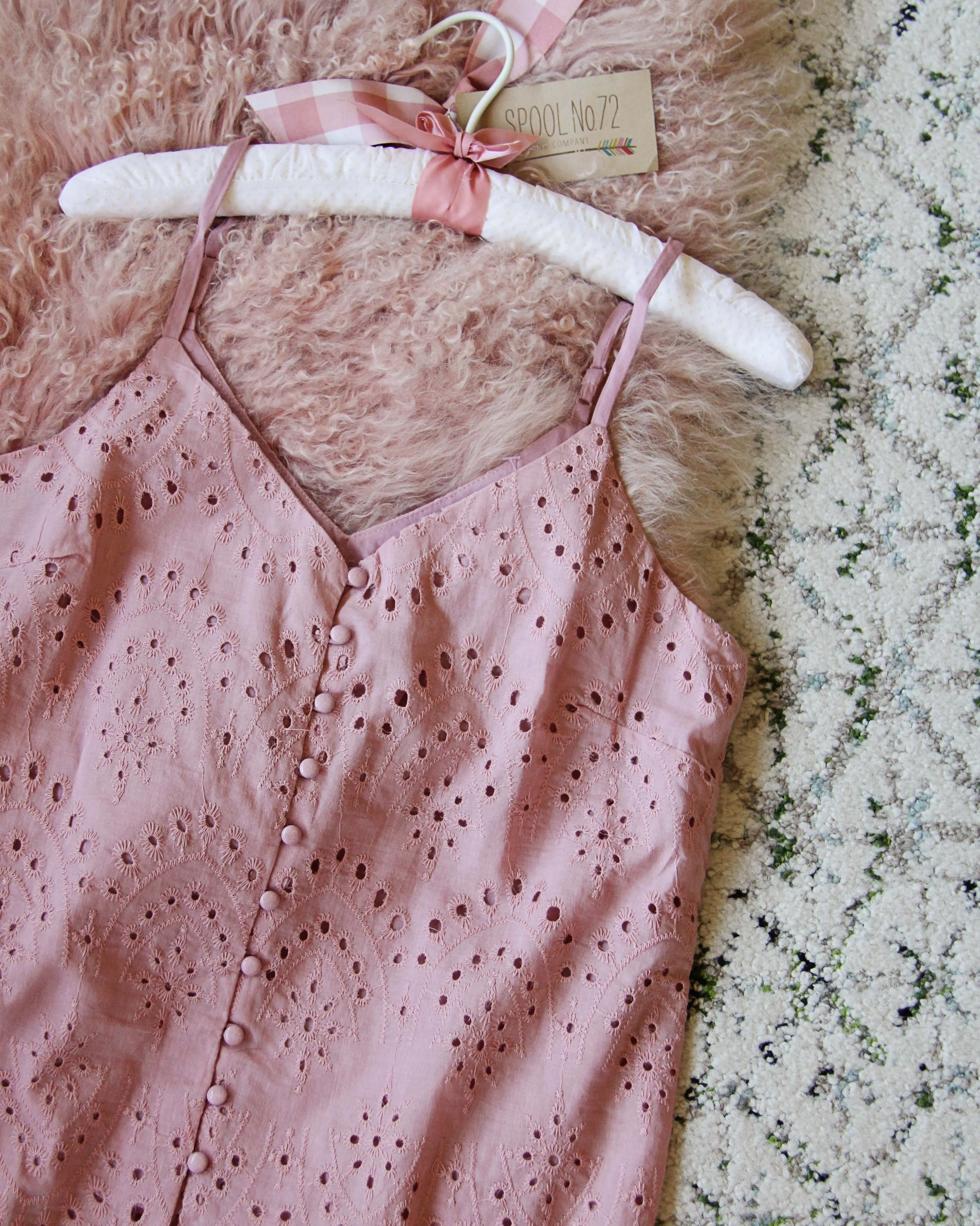 Eyelet Layering Tank