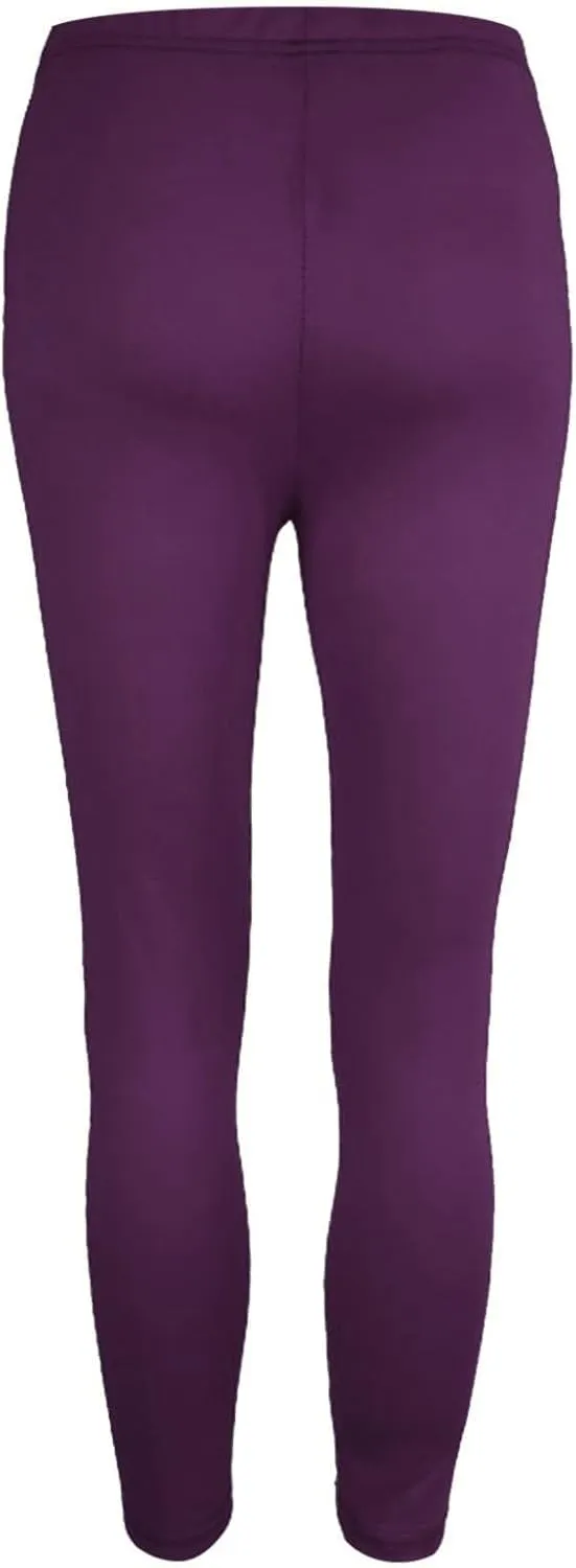 Fashion Fall and Winter Elastic Cotton Pants Women Soft Length Leggings Slim Stretch Pants Women's High Waist Leggings
