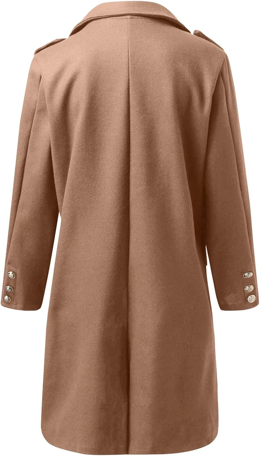 Febecool Blazer Jackets For Women Long Sleeve Bomber Jacket Warm Coat Rain Jackets Waterproof Sweater Coat Trench Coats