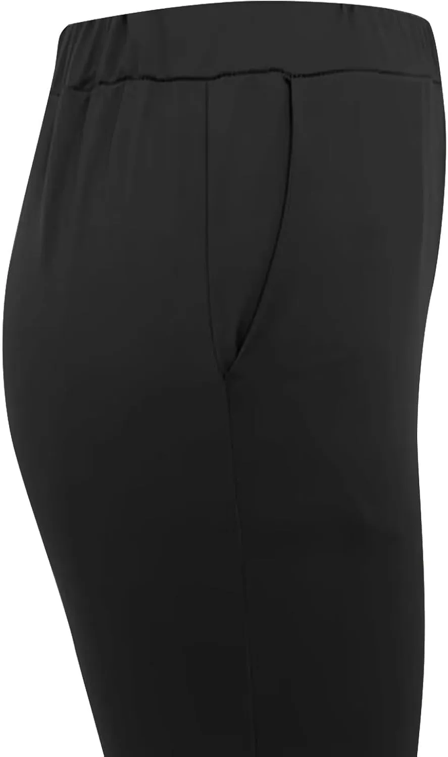 Firzero Womens Leggings with Pocket 2024 Summer Capri Leggings Knee Length Casual Workout Yoga Capri Pants Cropped Trousers