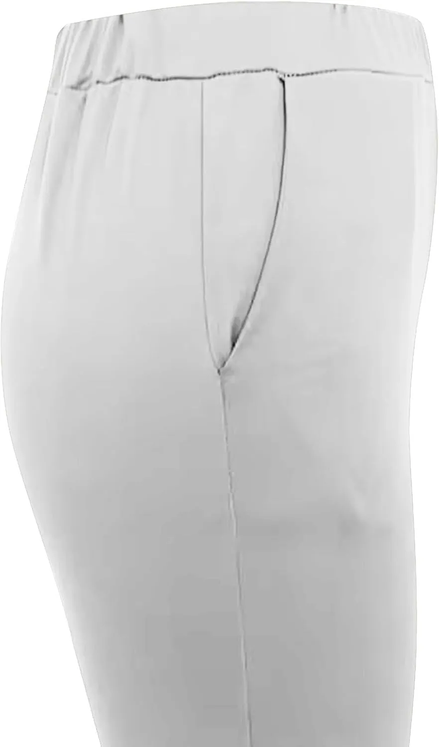 Firzero Womens Leggings with Pocket 2024 Summer Capri Leggings Knee Length Casual Workout Yoga Capri Pants Cropped Trousers