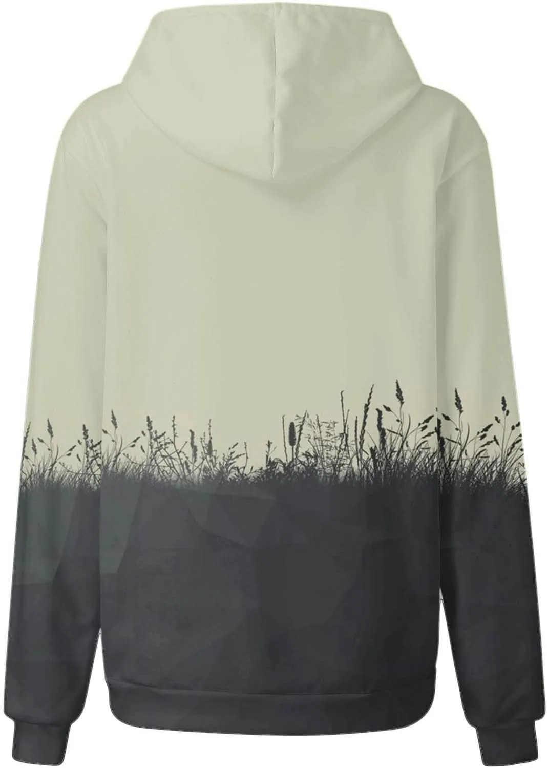 GOFULY Women'S Fashion Hoodies & Sweatshirts Long Sleeve Drawstring Sweatshirt Gradient Color Fall Pullover Hoodie 2024