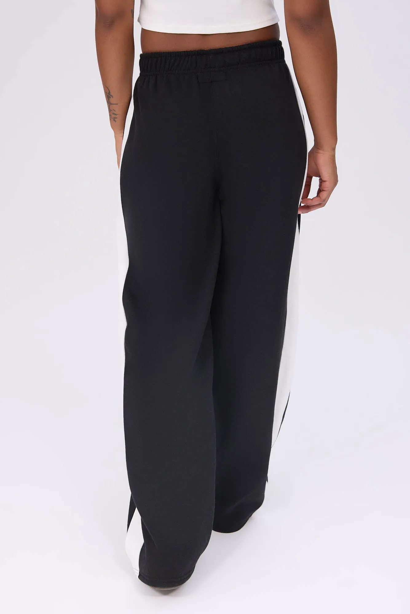 Graphic Wide Leg Sweatpants