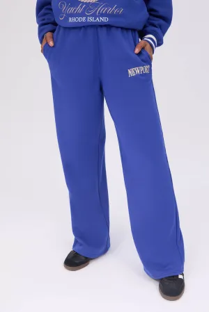 Graphic Wide Leg Sweatpants