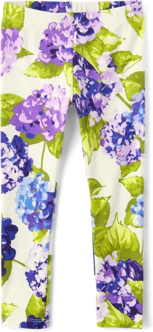Gymboree Girls' and Toddler Floral Printed Leggings