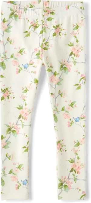 Gymboree Girls' and Toddler Floral Printed Leggings