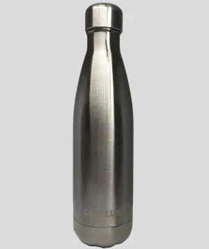 Gymflux - Insulated Water Bottle | Silver