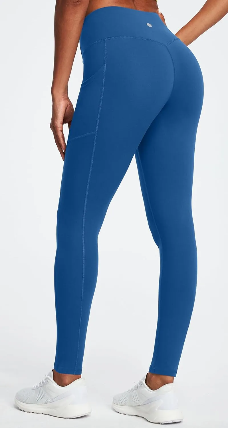 Heathyoga Leggings with Pockets for Women Tummy Control High Waist Yoga Pants with pockets for Workout Athletic Leggings