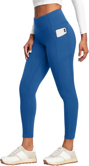 Heathyoga Leggings with Pockets for Women Tummy Control High Waist Yoga Pants with pockets for Workout Athletic Leggings