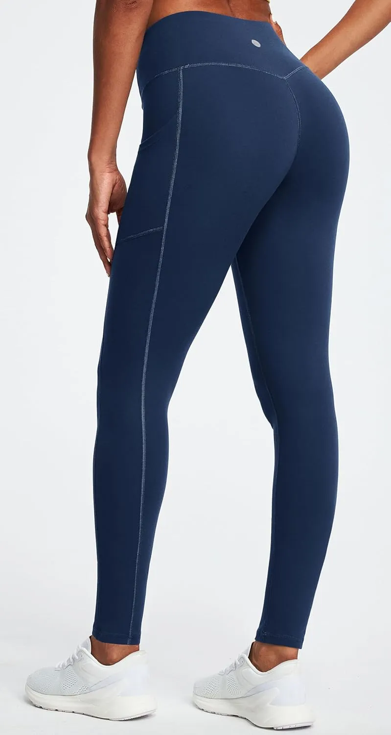 Heathyoga Leggings with Pockets for Women Tummy Control High Waist Yoga Pants with pockets for Workout Athletic Leggings