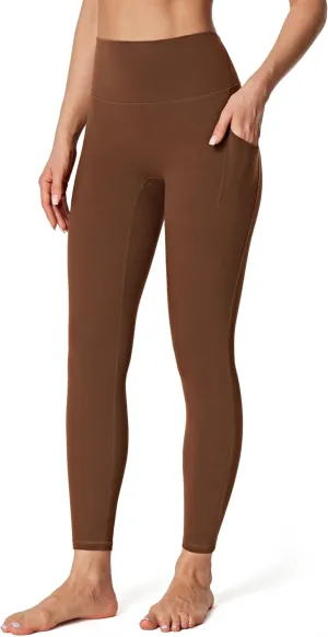 IUGA No Front Seam Leggings with Pockets for Women Buttery Soft Tummy Control Workout Leggings High Waisted Yoga Pants