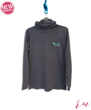 Ladies High-Neck (Charcoal)