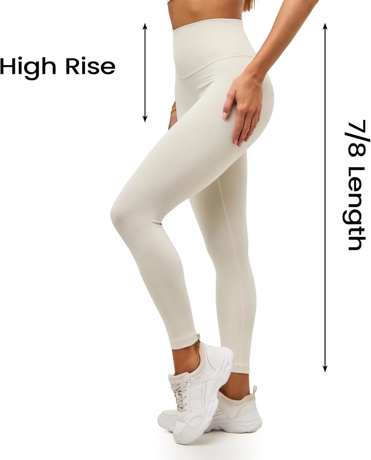 Leggings for Women  High-Waist Tummy Control, Buttery Soft Yoga Pants, 4-Way Stretch, Squat Proof, Workout & Lounge Leggings