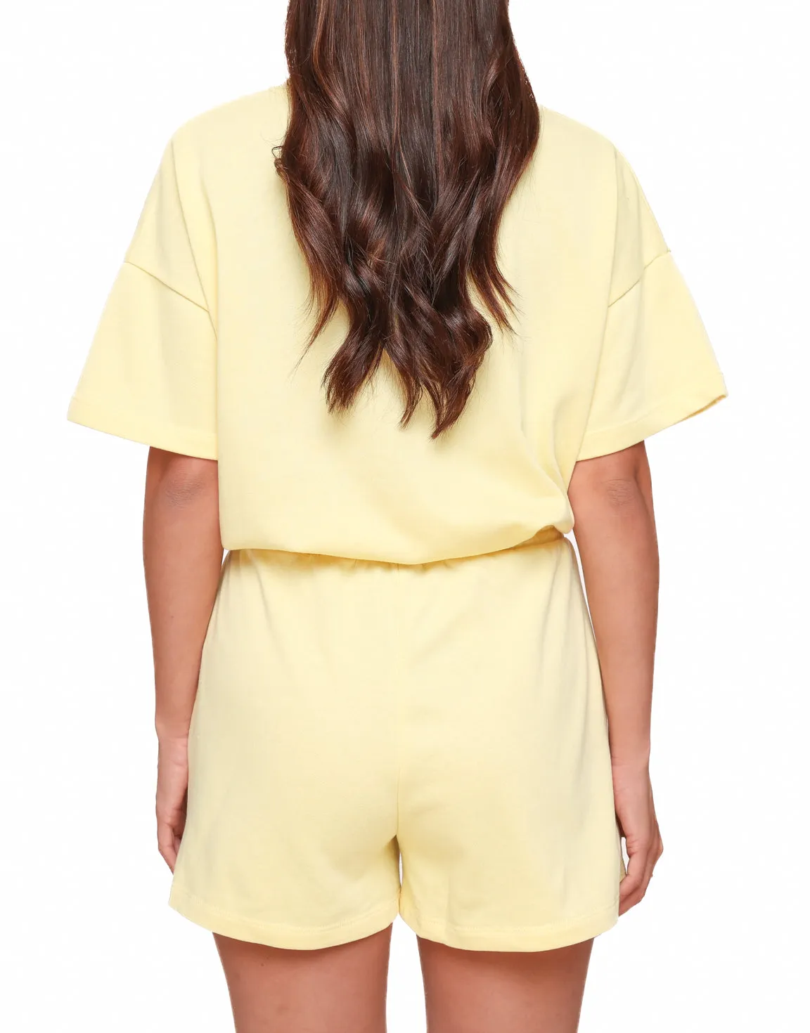 Lichtgele Zomerse Joggings - Short