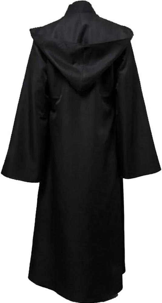 Men's Cosplay Cloak Robe Costume Halloween Tunic Hooded Uniform