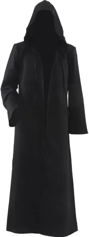 Men's Cosplay Cloak Robe Costume Halloween Tunic Hooded Uniform