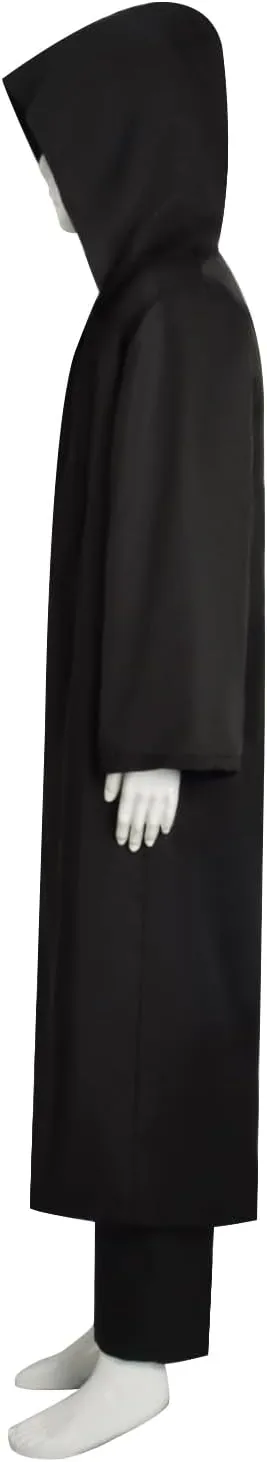 Men's Hooded Robe Cloak Tunic Costume Jedi Suit Halloween Cosplay Costume Uniform Outfits