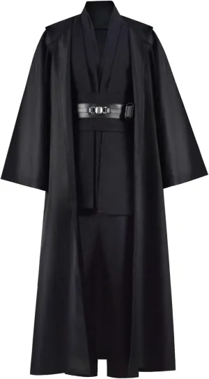 Men's Hooded Robe Cloak Tunic Costume Jedi Suit Halloween Cosplay Costume Uniform Outfits