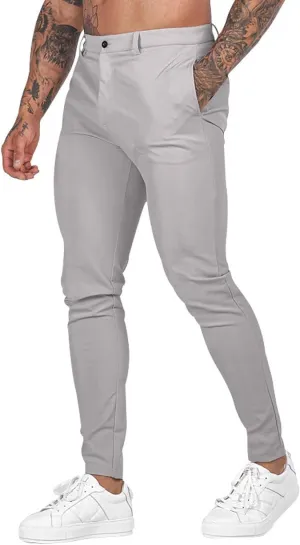 MIDOO Mens Pants Casual Relaxed Soft Fleece Active Athletic Workout Jogger Pants with Pocket and Drawstring Elastic Waist