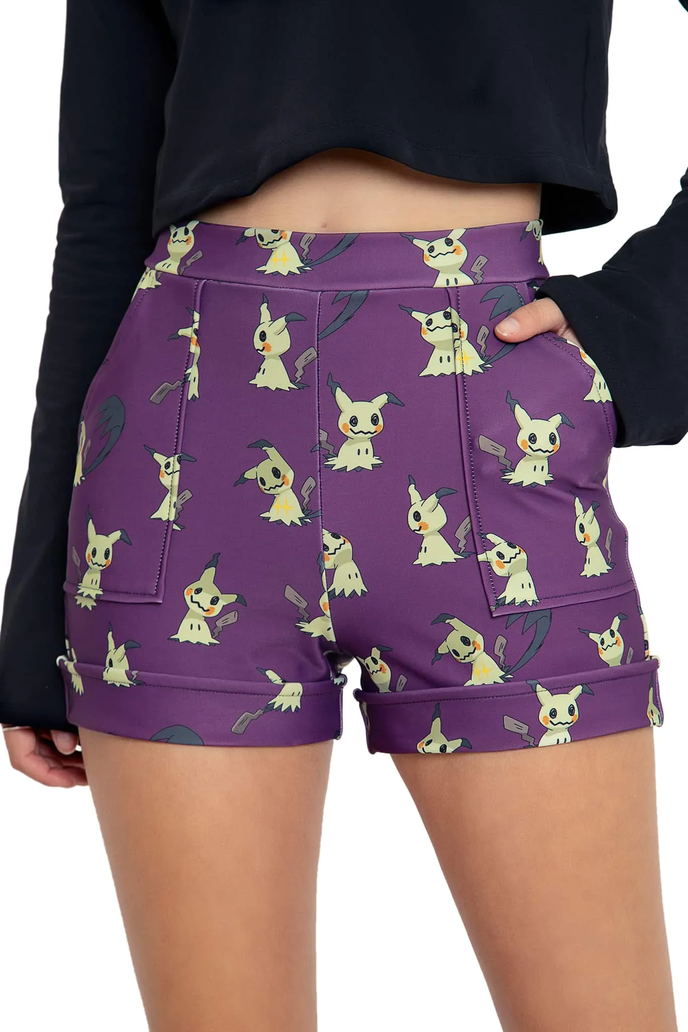 Mimikyu Cuffed Shorts