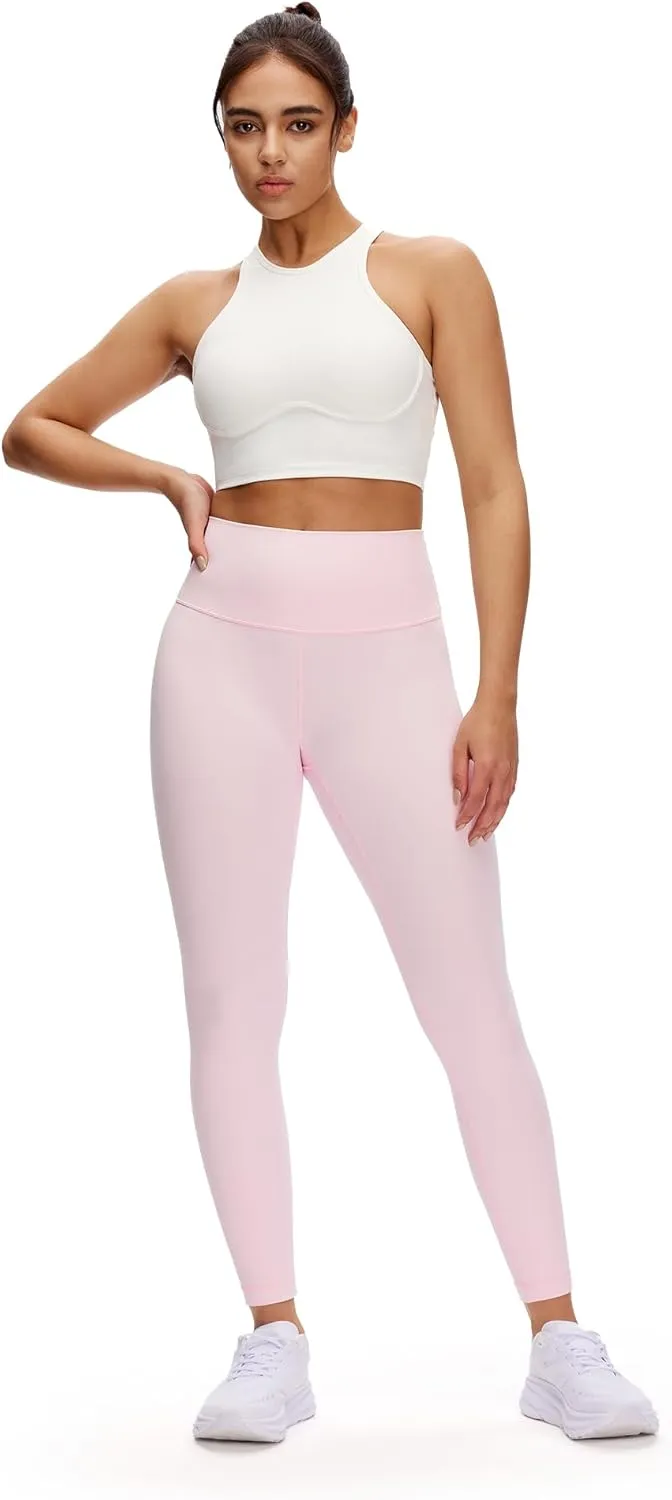 NANJI High Waisted Leggings for Women - Buttery Soft Yoga Pants, Squat Proof Stretch Workout Running Casual Leggings