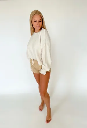 Only Way To Lounge Shorts // Camel