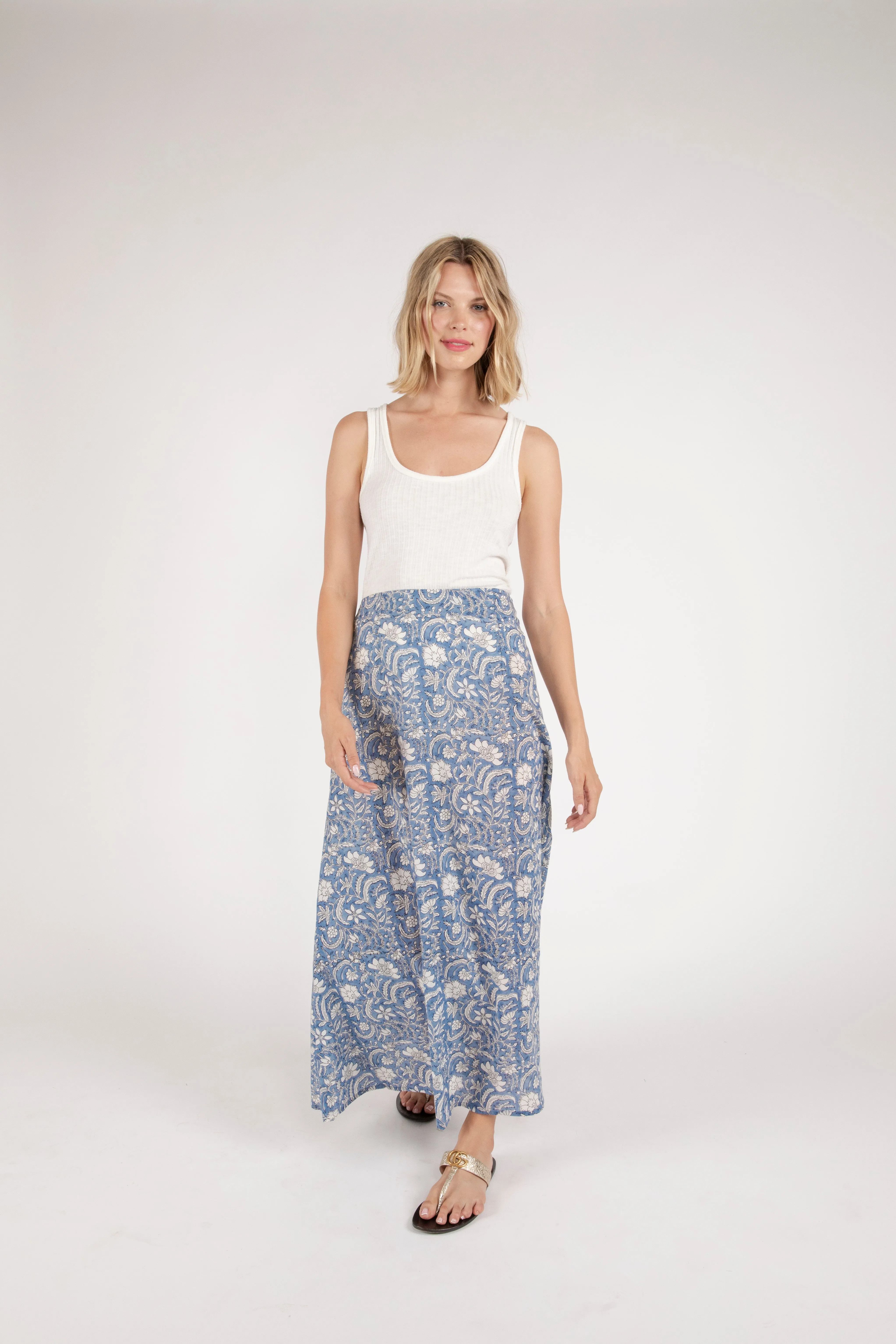 Preet Straight Maxi Skirt