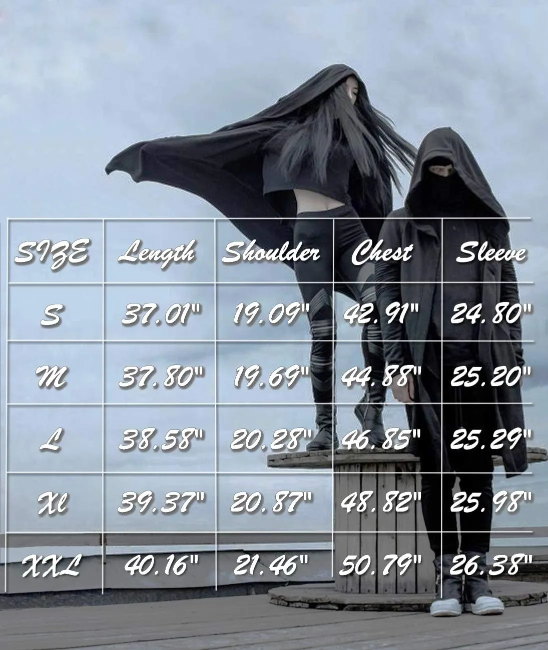 RAGEMALL Mens Long Cardigan Open Front Draped Lightweight Hooded Sweater with Pockets