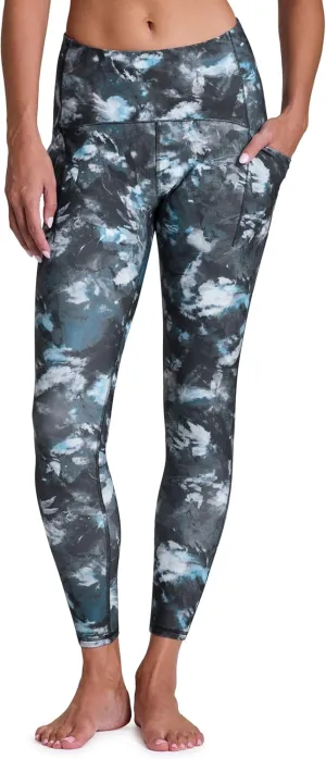 RBX Women's Full Length Legging with Pockets, Printed Workout Leggings for Women Squat Proof High Waisted Leggings for Yoga